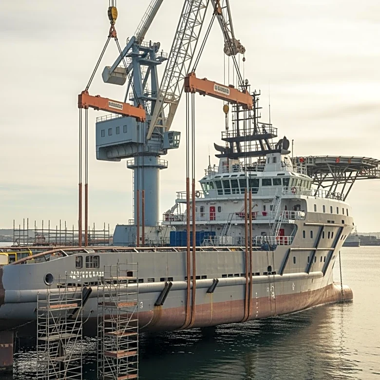 Eastern Shipbuilding Completes Conversion of HOS Rocinante for Hornbeck Offshore