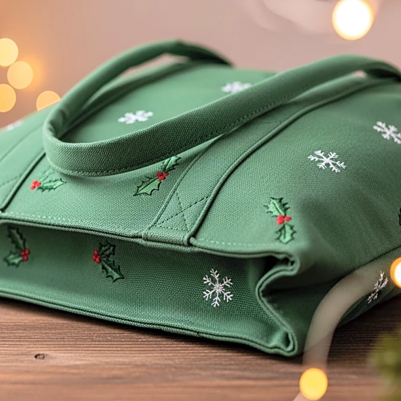 Trader Joe's Launches New Green Tote Bags for Holiday Season