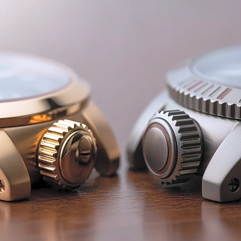 Angelus Introduces Chronodate Gold and Titanium Moka Editions