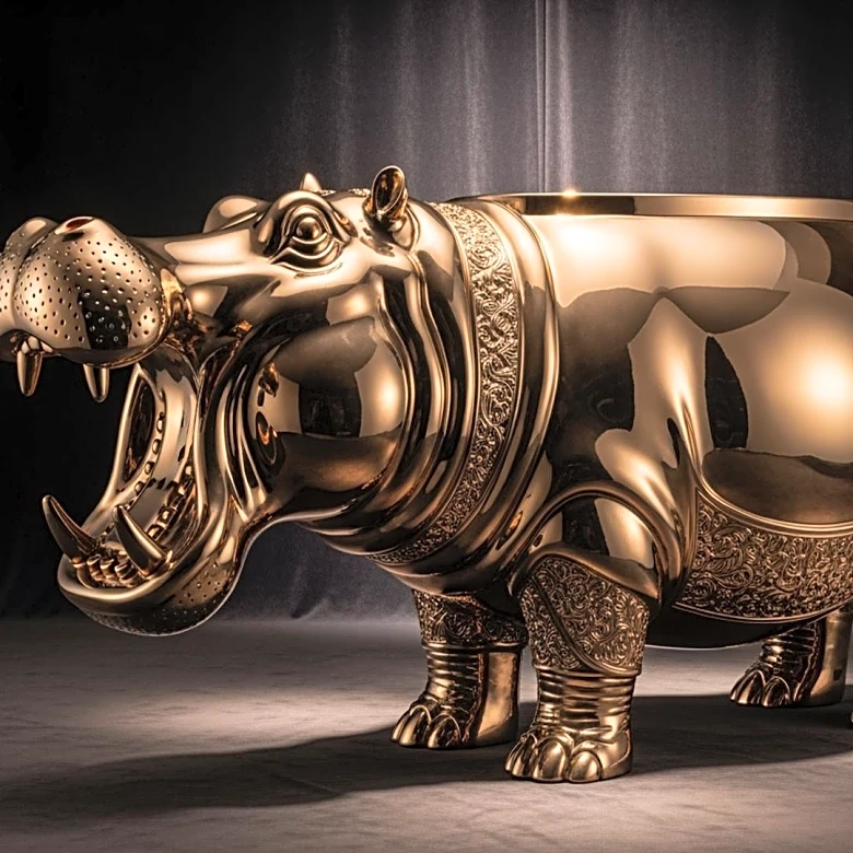François-Xavier Lalanne's Hippopotamus Bar Sets New Auction Record at $31.4 Million