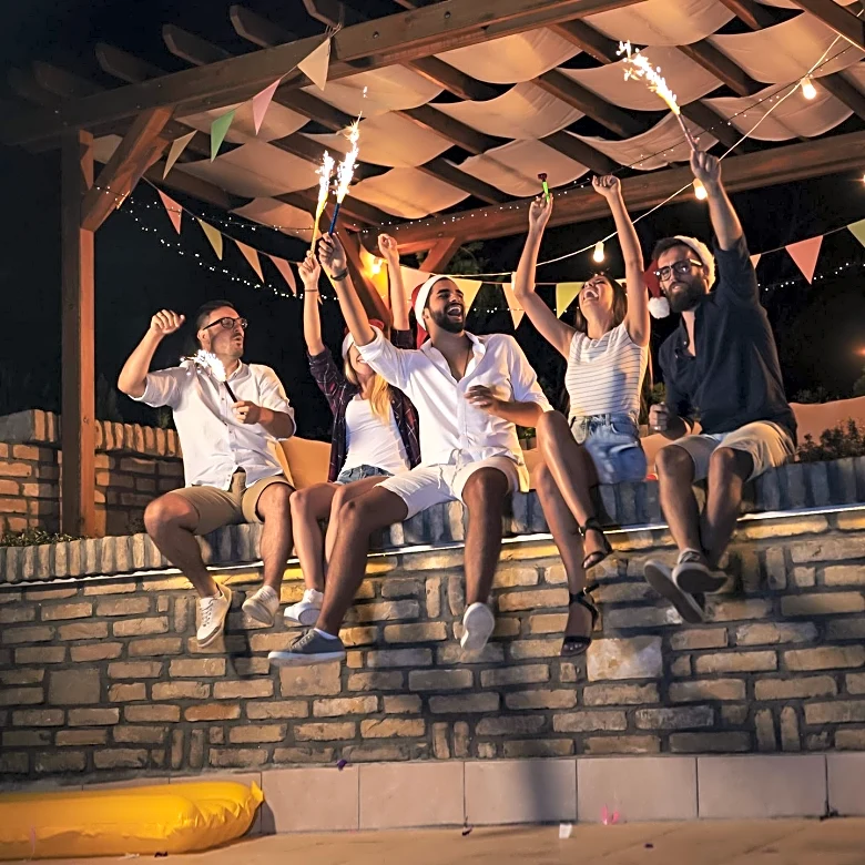 Ledgemont Court in Folsom Celebrates Holiday Spirit with Themed Decorations