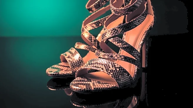 Thandiwe Newton Showcases René Caovilla Snake Wrap Sandals at 'Anaconda' Premiere