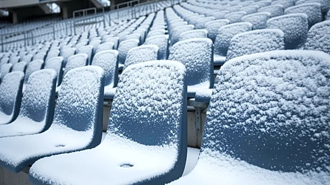 Bengals Fail to Remove Snow from Stadium Seats, Potentially Violating NFL Policy