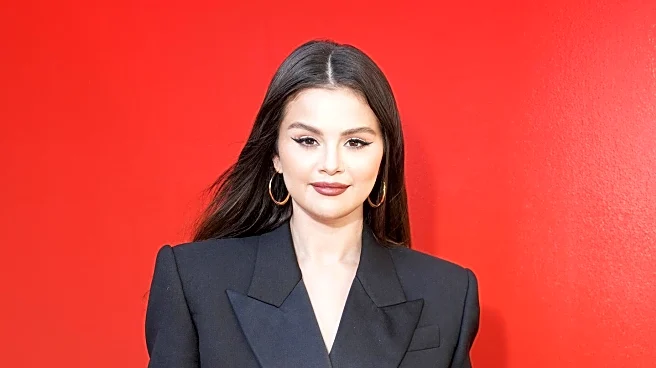 Selena Gomez's 'Brickhouse' Nails Offer a Festive Twist on Holiday Red
