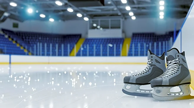 Matthew Schaefer Skates with Matt Martin's Children at UBS Arena