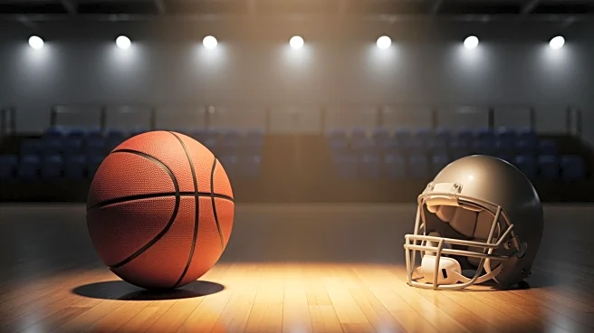 Malachi Perkins Transitions from Football to Basketball, Leads Sandburg to Victory