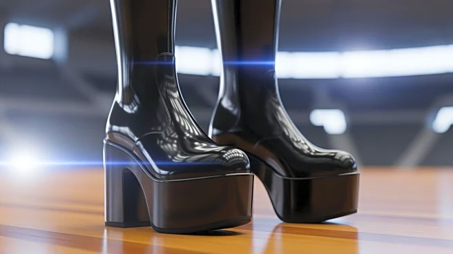 Kate Beckinsale Stuns in Platform Boots at LA Clippers Game