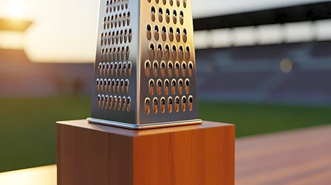 Simone Biles Celebrates Bears' Overtime Victory with Cheese Grater Hat