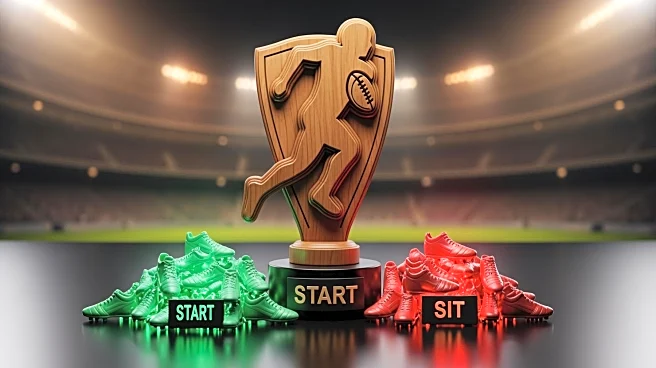 Fantasy Football Week 17: Running Back Start and Sit Recommendations