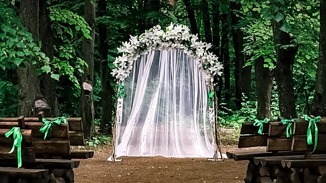Alabama Couple Celebrates Wedding with Rustic Barn Ceremony