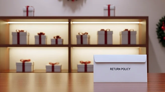 Retailers Tighten Holiday Return Policies, Affecting Consumers