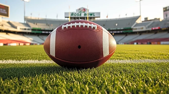 Rose Bowl Features No. 9 Alabama vs. No. 1 Indiana in College Football Playoff