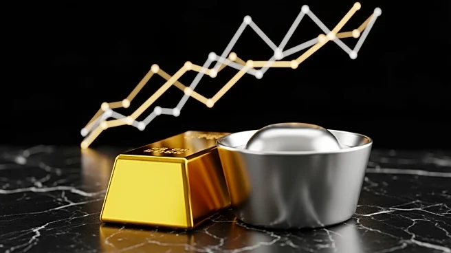 Gold and Silver Prices Rise as Market Charts Indicate Bullish Trends