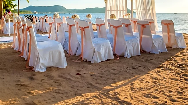 Drew Taggart and Mari Fonseca Celebrate Beach Wedding in Costa Rica with Schiaparelli Gown