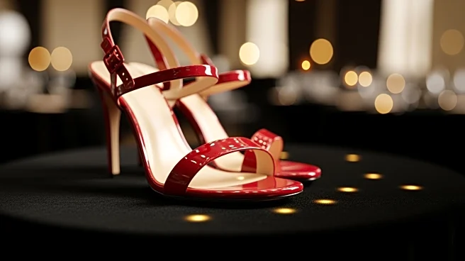 Teyana Taylor Showcases Tom Ford Ruby Red Sandals at Las Vegas Event