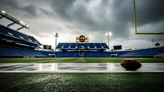Miami vs. Indiana National Championship Faces Weather Challenges at Hard Rock Stadium