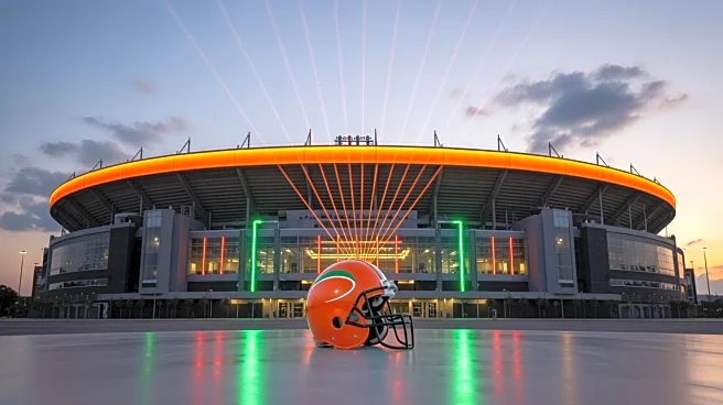 Miami Hurricanes Fans Gather at Hard Rock Stadium for CFP National Championship