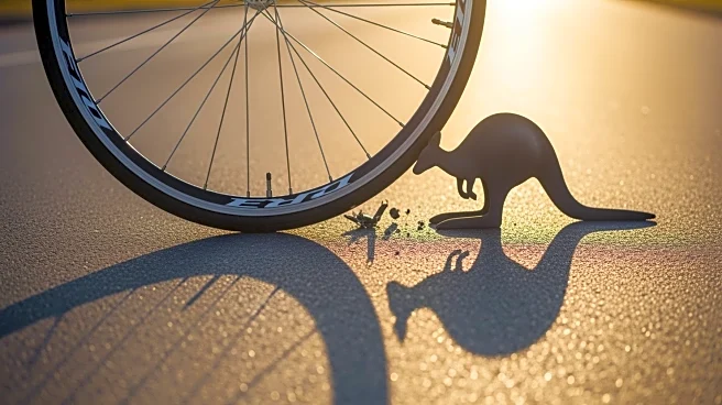 Kangaroo Incident Disrupts Tour Down Under, Jay Vine Emerges Victorious