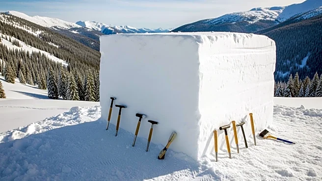 International Snow Sculpture Championships Begin in Breckenridge, Attracting Global Artists