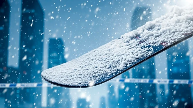 Olympic Snowboarder Shaun White Performs Tricks in NYC Snowstorm