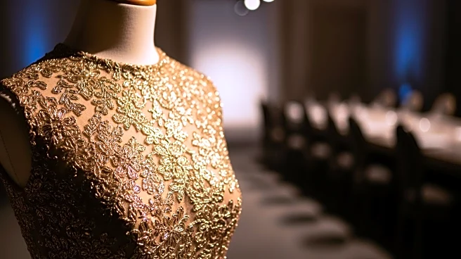 Olandria Carthen Shines in Gilded Glamour at Rahul Mishra's Paris Fashion Week Show