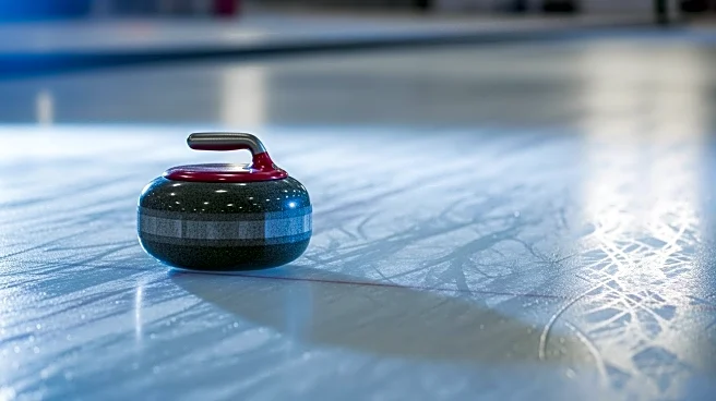 Curl Troy Promotes Curling in Dayton as Winter Olympics Approach