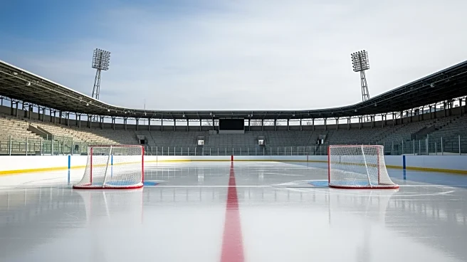 Penn State Hockey Team Experiences Historic Outdoor Game at Beaver Stadium