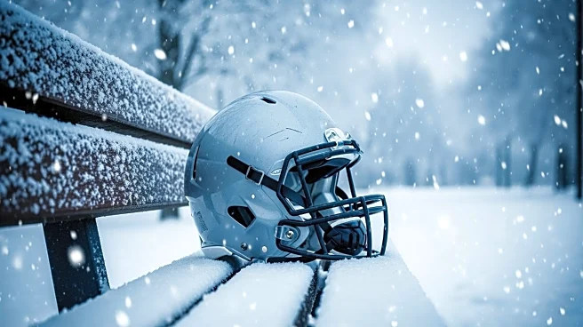 Patriots Hold Super Bowl Send-Off Rally Amidst Snowy Conditions