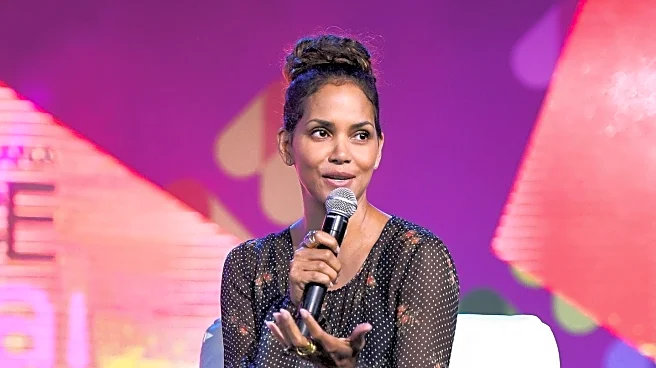 Halle Berry Showcases Emerging Shoe Brand in New York