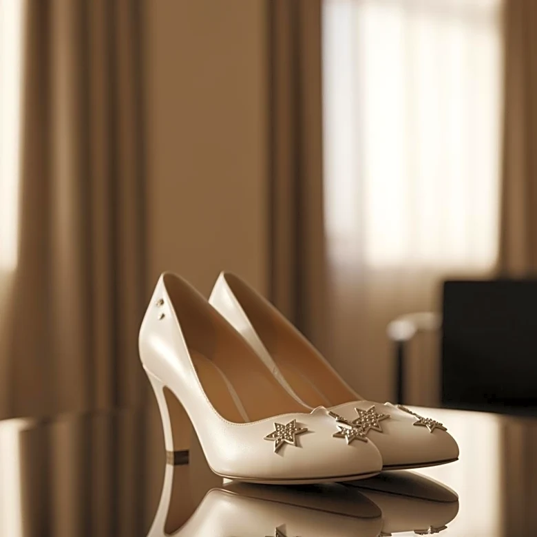 Cameron Diaz Highlights Jude's Fame Pumps at Apple TV Press Day