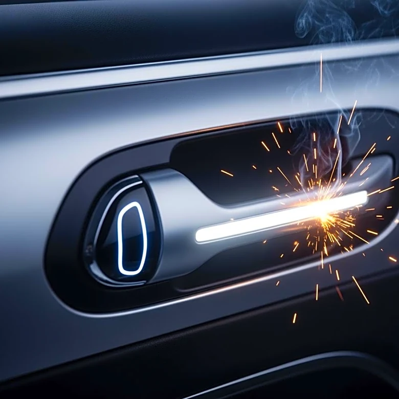 Tesla Faces Lawsuit Over Fatal Car Fire Incident Involving Electronic Door Handles