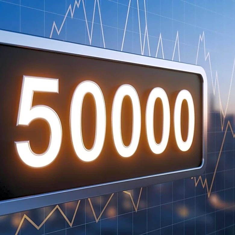 Dow Jones Surpasses 50,000 Mark, Signaling Market Rally Across Sectors