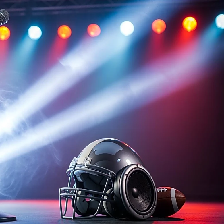 NFL Star Christian McCaffrey Joins Zach Bryan on Stage at Madden Bowl Party