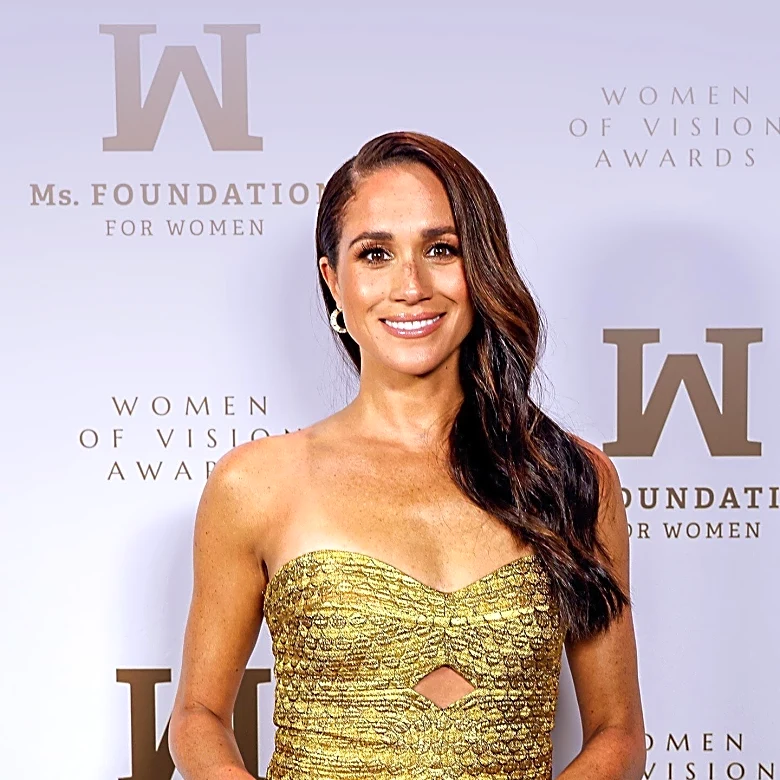 Meghan Markle Dazzles at Fifteen Percent Pledge Gala with Old Hollywood Glamour
