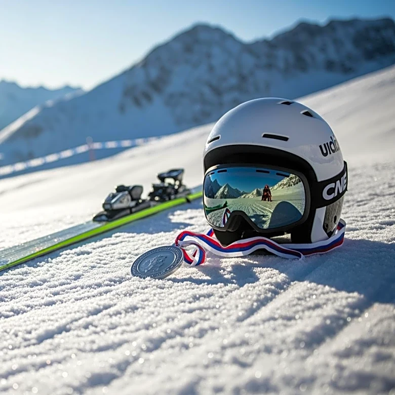 Breezy Johnson Wins Olympic Downhill, Faces Medal Mishap