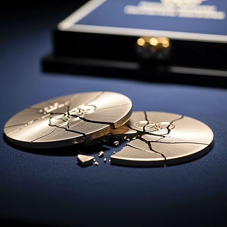 Olympic Medals Break During Celebrations, Prompting Investigation