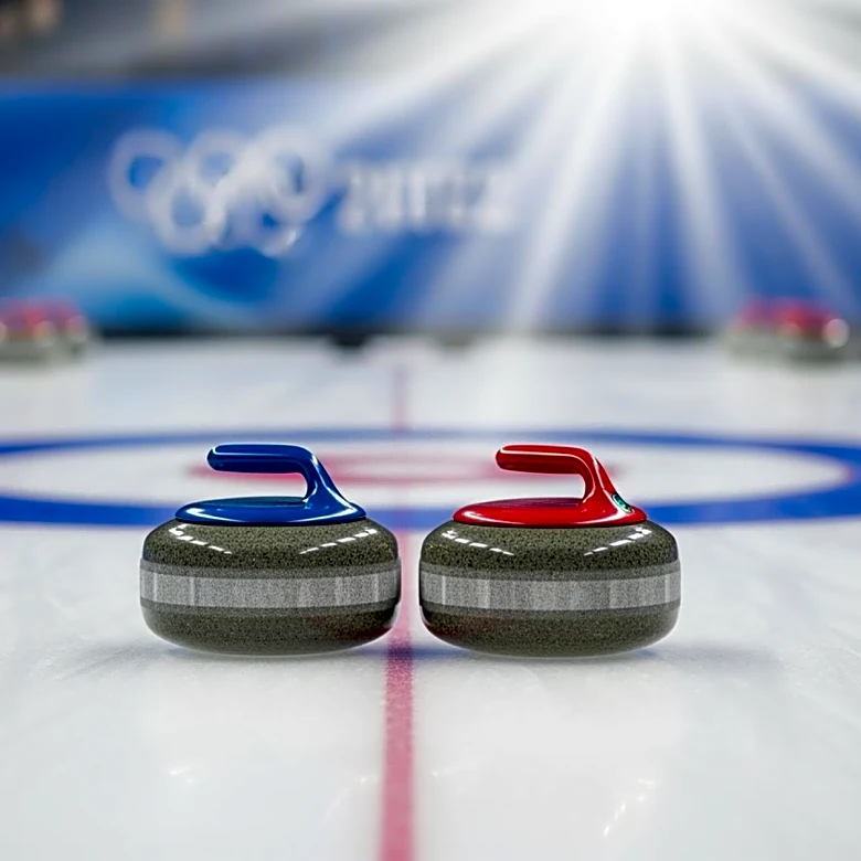 U.S. Curling Team Faces Friendly Competition in Olympic Match Against Italy