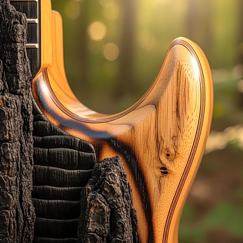 Fender Guitars Transforms Fire-Damaged Trees into Musical Instruments