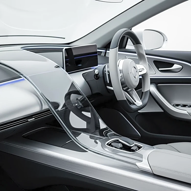 Ferrari's Electric Vehicle Designed by Jony Ive Unveiled with Glass and Aluminum Interior