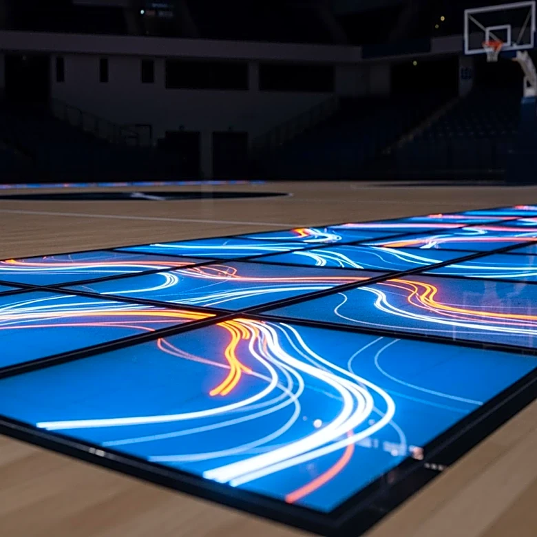 Big 12 Introduces Innovative LED Video Sports Floor for Basketball Tournaments