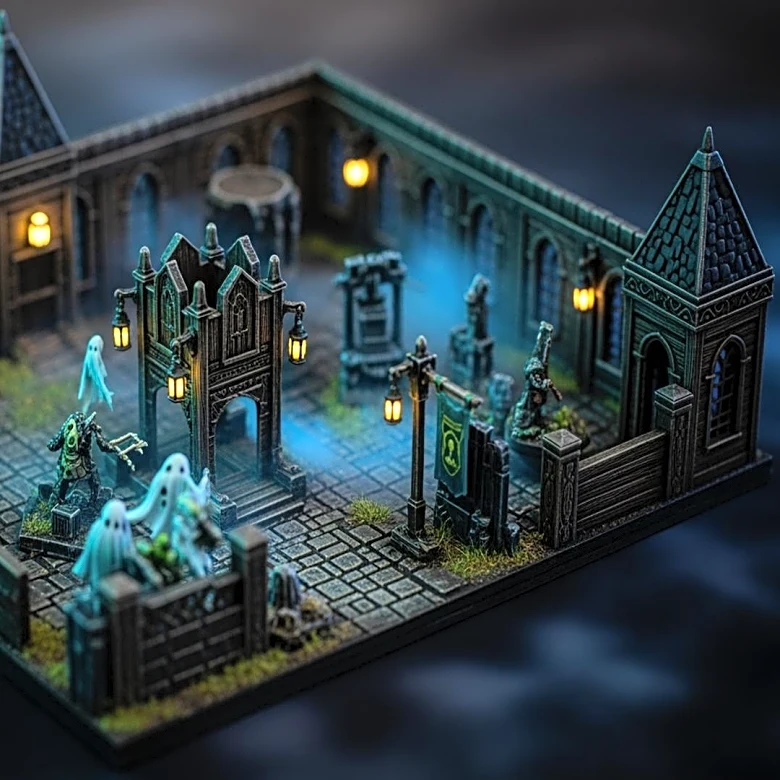 Final Fantasy 14 Player Recreates Phasmophobia Map Using In-Game Props