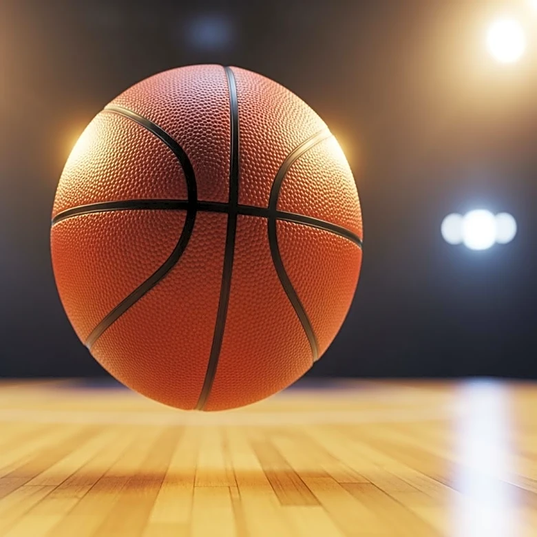 Harlem Globetrotter Julian 'Zeus' McClurkin Demonstrates Basketball Tricks to CBS Anchor