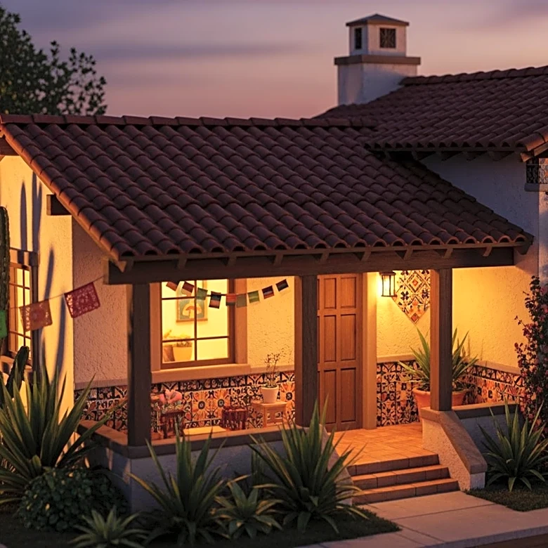 L.A. Restaurateur Designs Bad Bunny's Super Bowl Casita, Highlighting Latino Community