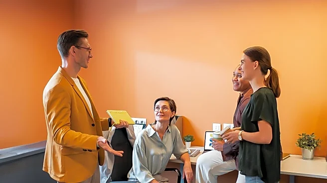 Millennial and Gen Z Coworkers Participate in Scavenger Hunt Challenge