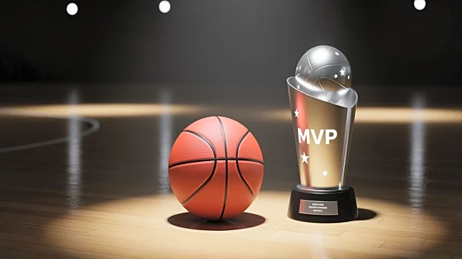 Tyrese Maxey Celebrates VJ Edgecombe's NBA Rising Stars MVP Win