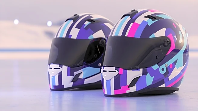 Creative Helmet Designs Shine at 2026 Winter Olympics Skeleton Event