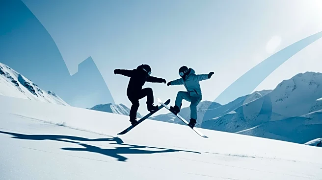Great Britain's Huw Nightingale and Charlotte Bankes Secure Gold in Mixed Team Snowboard Cross at Winter Olympics