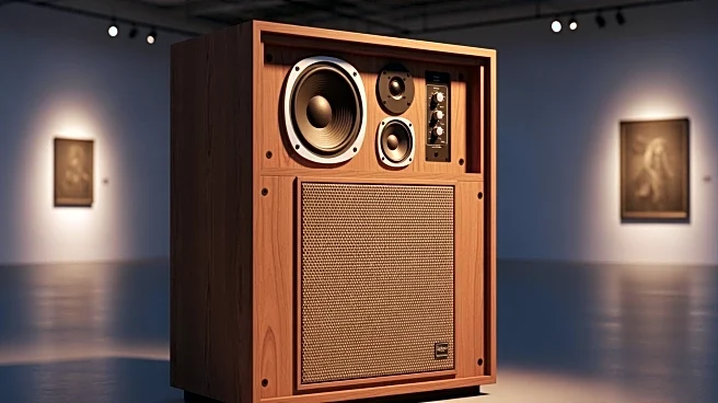 Artist Gwak Creates Human-Sized Retro Speaker for Nostalgia Art Show