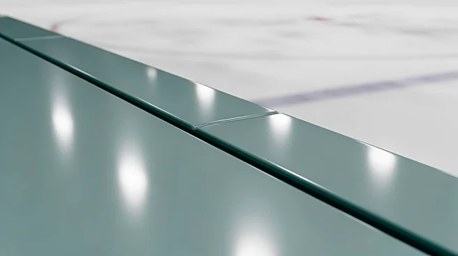 Olympic Hockey Boards at Milano Arena Changed to Lighter Color After Player Feedback