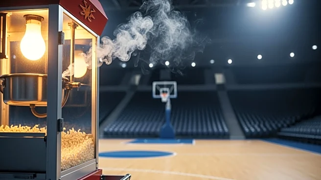 Popcorn Machine Fire Causes Delay at Oklahoma Basketball Game